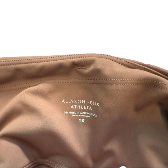 NWT Athleta Allyson Felix Legend 7/8 Women’s 1X High Rise Supersonic Compression - Picture 3 of 6